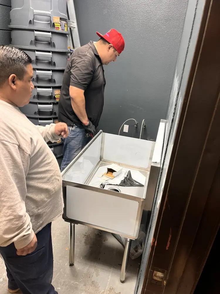Commercial plumbing and sink installation in Ruidoso