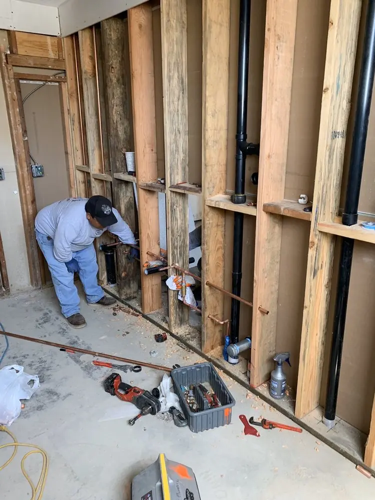 Commercial rough-in plumbing for Water Heater Replacement in Ruidoso